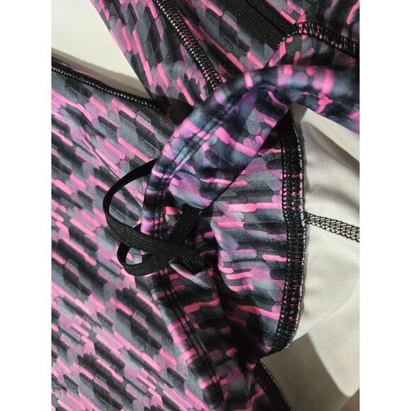 Danskin Women’s Pink Gray Activewear Yoga Capri Leggings – Size XS, Stretch Fit - Picture 6 of 8